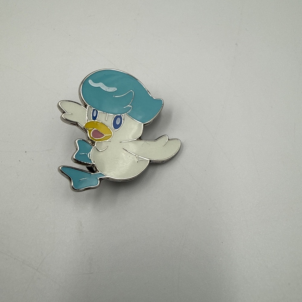 Pokemon Quaxly Enamel Pin Cute Blue Duck Character Lapel Pin